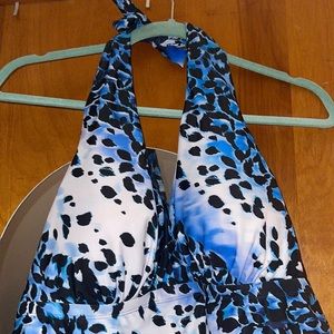 Swimsuits for All Two Piece Tankini and Skirted Bottom Set